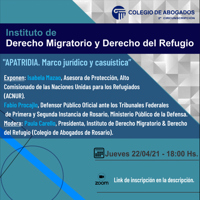 APATRIDIA. Marco jurídico y casuística